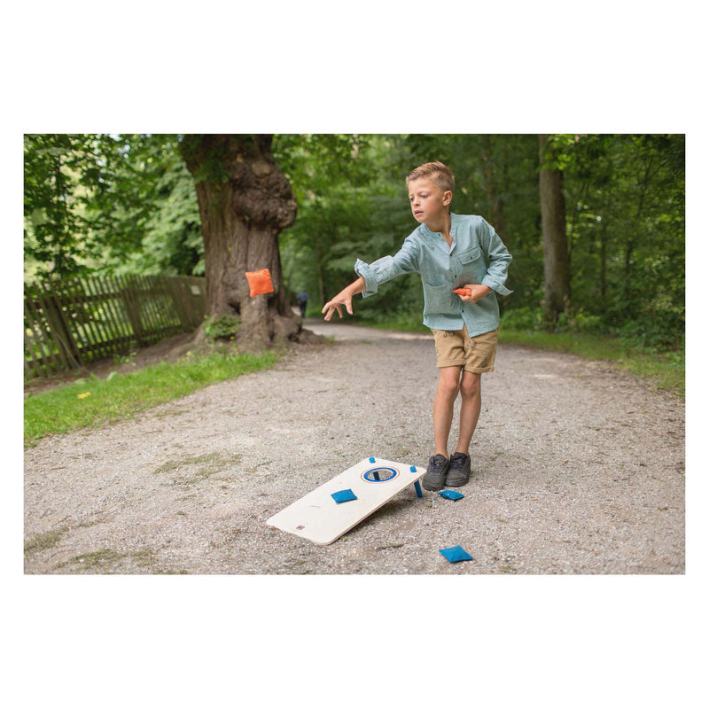 Chargez l'image dans la visionneuse de la galerie, Bs toys cornhole spel - bean bag game - buitenspeelgoed vanaf 8 jaar - pittenzak werpspel speelgoed set - spelletjes voor kinderen - buiten speelgoed - buitenspel - buiten spellen - tuin speelgoed - cadeau kind
