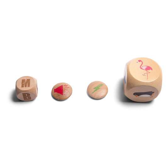 Bs toys vogels in actie hout - kinderspel