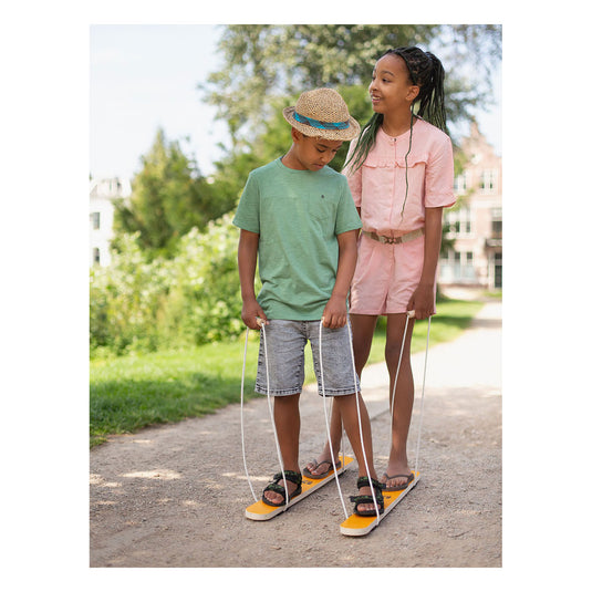 Bs toys houten loopski's voor twee personen