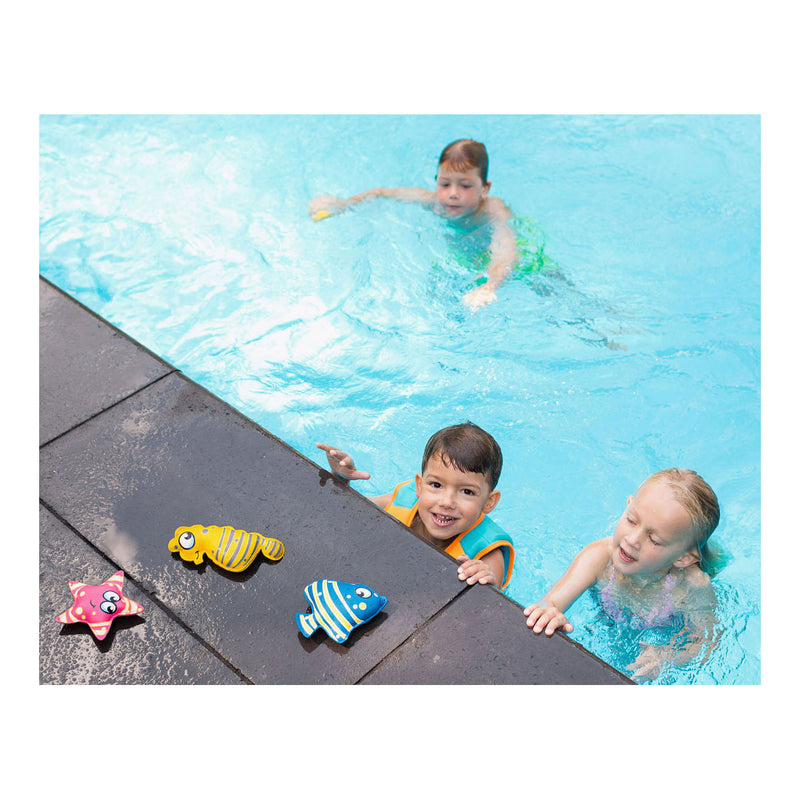 Load image into Gallery viewer, Bs toys duikspeelgoed zeedieren gevuld met zand, 3st.
