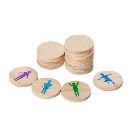 Bs toys moves beweegspel, 18dlg.