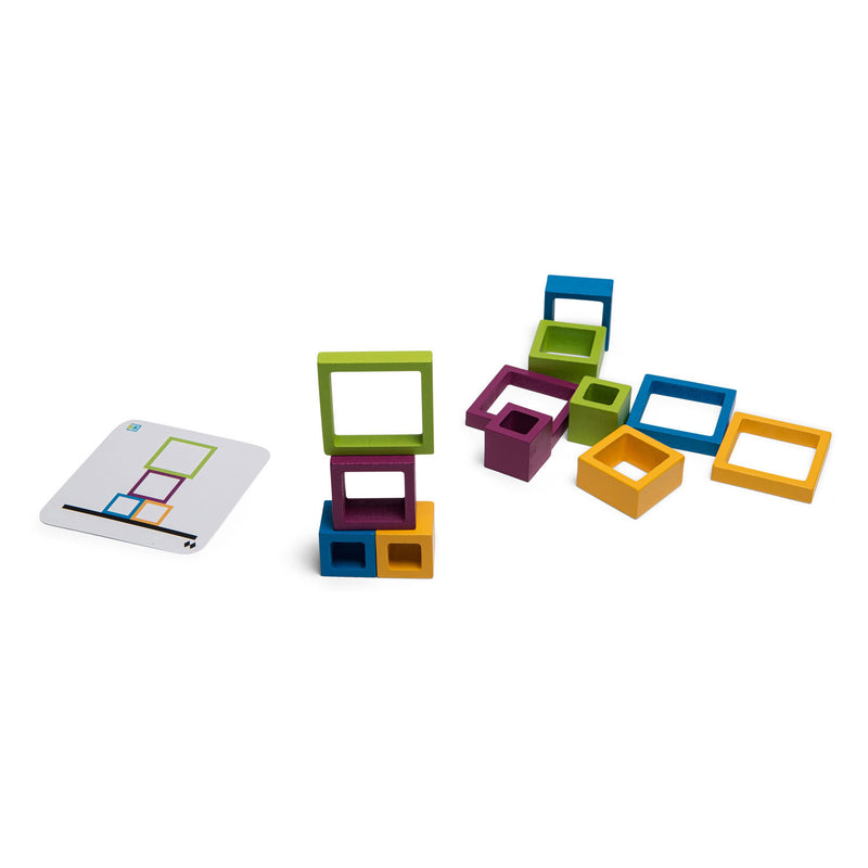 Load image into Gallery viewer, Bs toys houten frames vorm en kleuren spel
