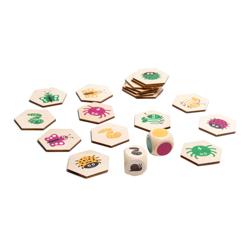 Load image into Gallery viewer, Bs toys houten beestjes zoekspel, 20dlg.
