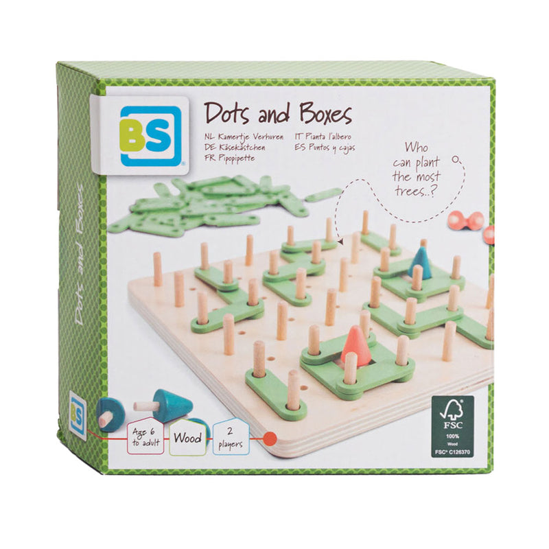 Load image into Gallery viewer, Bs toys dots boxes houten spel
