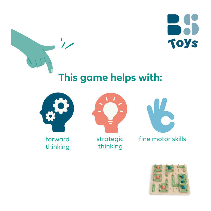 Load image into Gallery viewer, Bs toys dots boxes houten spel

