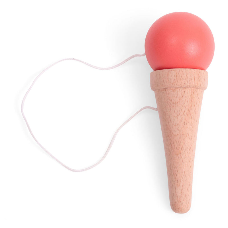 Laden Sie das Bild in Galerie -Viewer, Bs toys kendama ijsje - behendigheidsspel - vangbal - kinder speelgoed - houten spel - coördinatie training - kendama spel - houten speelgoed
