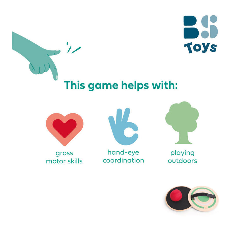 Load image into Gallery viewer, Bs toys houten vangwerpspel
