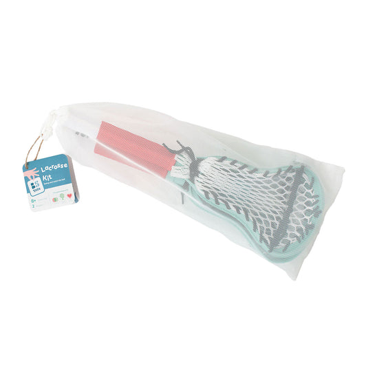 Bs toys lacrossekit - lacrosse rackets kinderen - buitenspeelgoed van bioplastic - buitenspelen - balsport