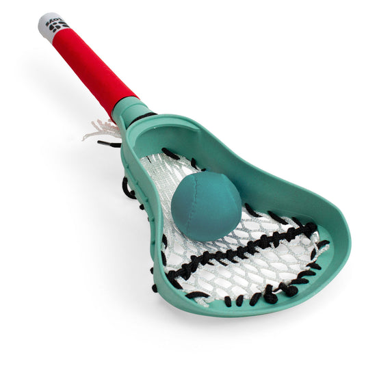 Bs toys lacrossekit - lacrosse rackets kinderen - buitenspeelgoed van bioplastic - buitenspelen - balsport
