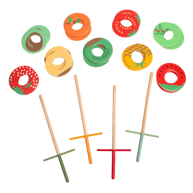 Load image into Gallery viewer, Bs toys vang het fruit vang- en werpspel, 31dlg.

