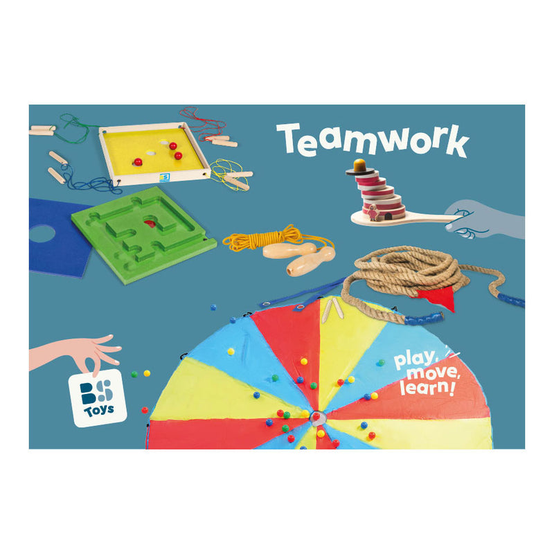 Load image into Gallery viewer, Bs toys teamwork box buitenspellen
