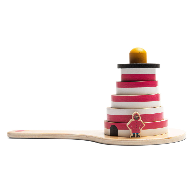ギャラリービューアに画像をロードする, Bs toys bs vuurtoren estafette - fsc hout - 2 tot 8 spelers - estafettespel - actief spel
