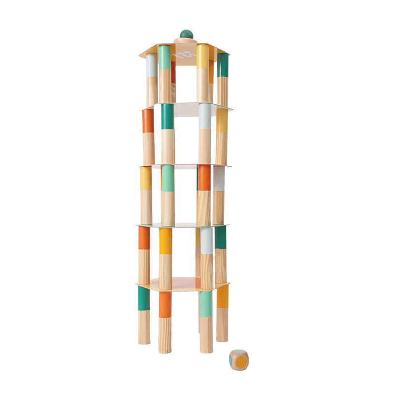 Load image into Gallery viewer, Bs toys mega houten balansspel, 38dlg.
