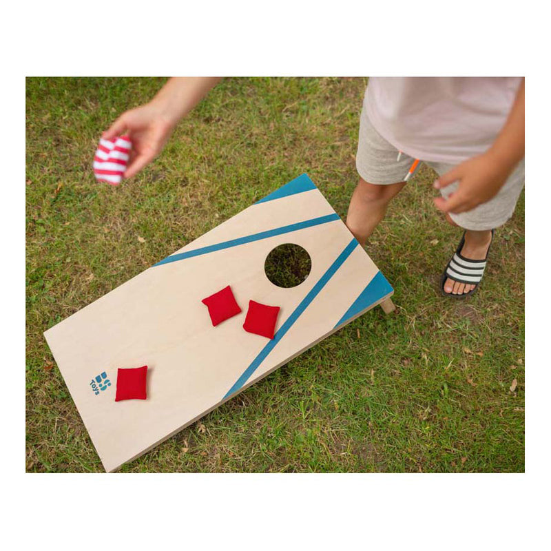 Load image into Gallery viewer, Bs toys houten werpspel - 6dlg.
