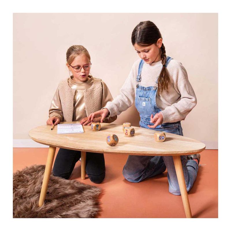 Load image into Gallery viewer, Bs toys houten yatzy junior - 6dlg.
