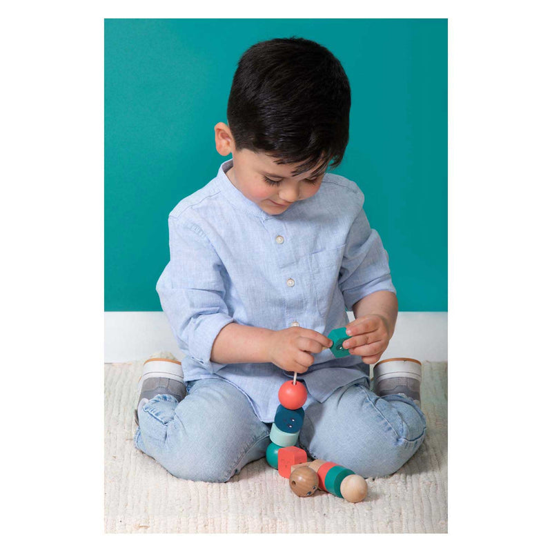 Load image into Gallery viewer, Bs toys houten kralen junior - 13dlg.
