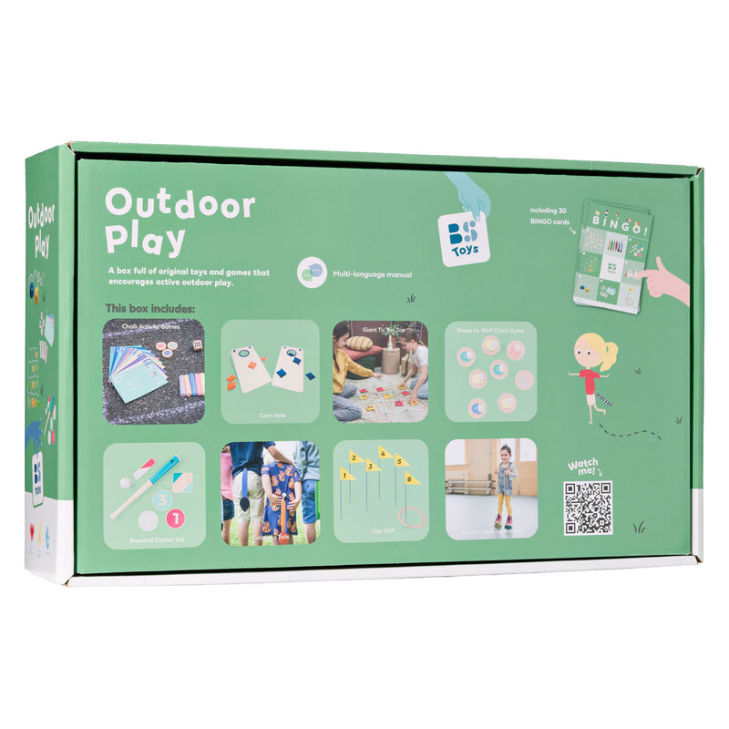 Afbeelding laden in galerijviewer, Bs toys bs toys outdoor play spelbundel – 8 actieve buiten- en binnen spellen voor kinderen
