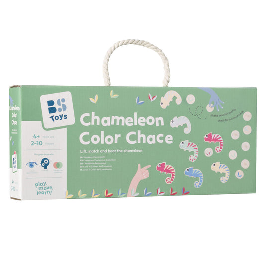 Bs toys – kameleon kleurenjacht – educatief spel – kleurherkenning reactiespel – vanaf 4 jaar