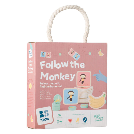 Bs toys – volg de aap – actief leer- en kaartspel – vanaf 3 jaar
