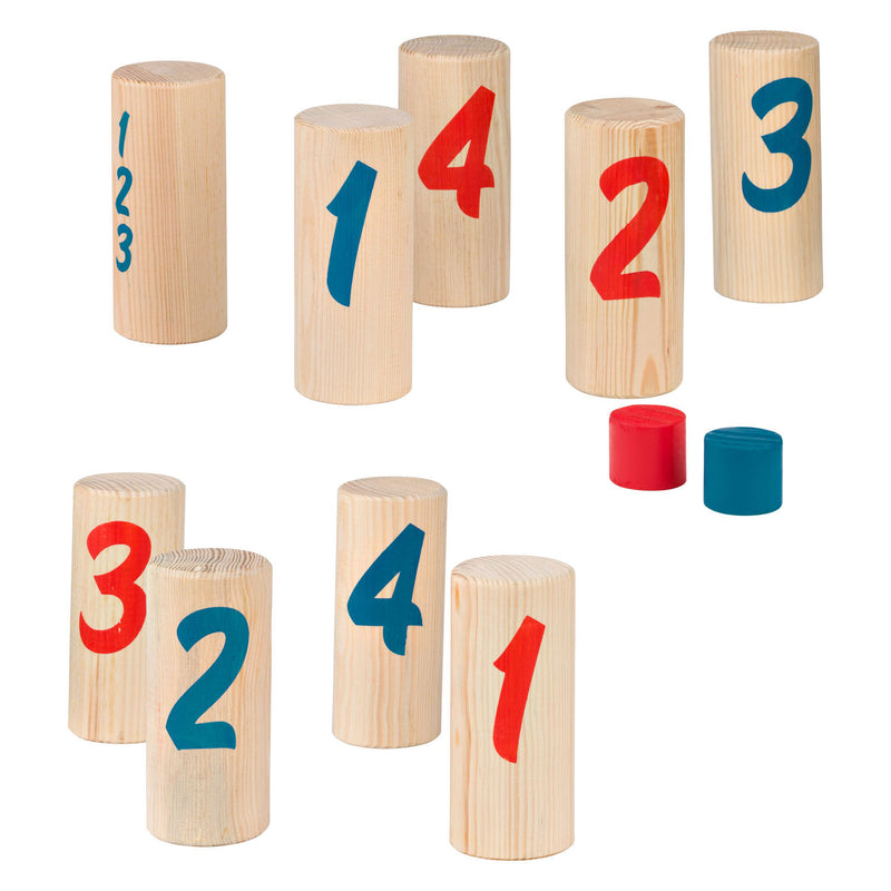Afbeelding laden in galerijviewer, Bs toys – knapsack werpspel – behendigheidsspel voor buiten – vanaf 8 jaar - buitenspeelgoed - familiespel - houten speelgoed - buitenspel
