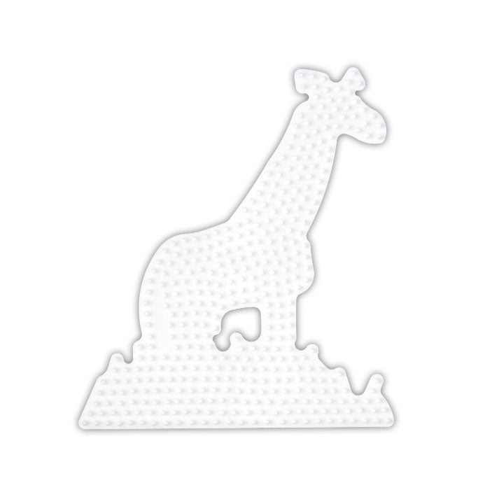 Load image into Gallery viewer, Hama strijkkralen grondplaat giraffe wit
