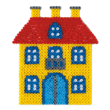 Hama midi strijkkralenbordje - huis