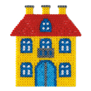 Hama midi strijkkralenbordje - huis