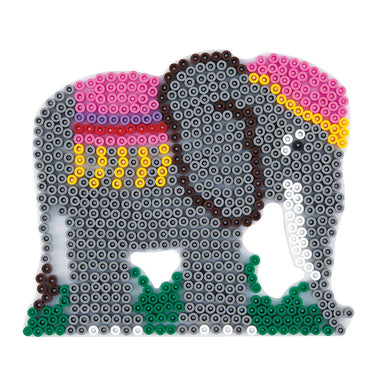 Hama midi strijkkralenbordje - olifant