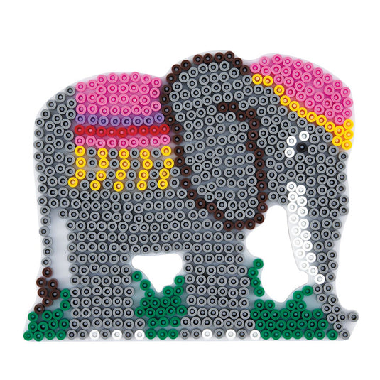 Hama midi strijkkralenbordje - olifant