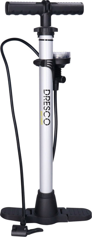 Dresco fietspomp - manometer – zwart