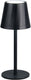 Rl live your light reality diaz - tafellamp - zwart mat - incl. 1x smd 1,6 w - 4-stappen touch - traploos instelbare lichtkleur - usb-aansluiting - oplaadbaar - snoerloos