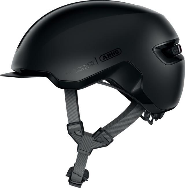 Afbeelding laden in galerijviewer, Abus helm HUD-Y velvet Zwart M 54-58cm
