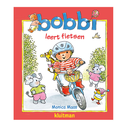 Uitgeverij kluitman bobbi leert fietsen
