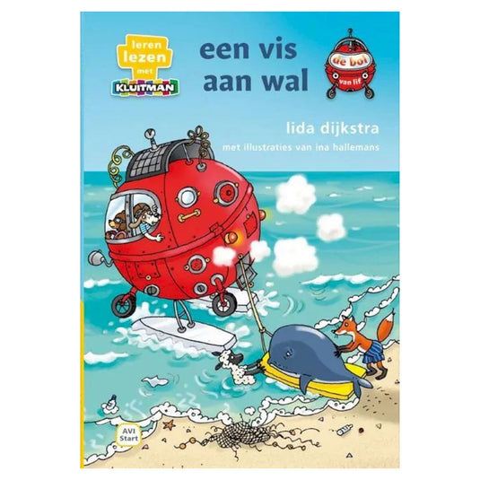 Uitgeverij kluitman de bol van lif, een vis aan wal - avi start