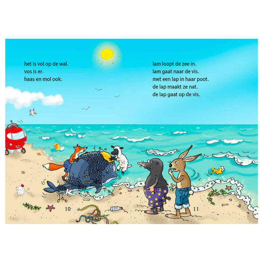 Uitgeverij kluitman de bol van lif, een vis aan wal - avi start