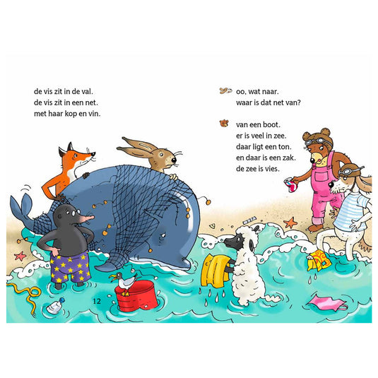 Uitgeverij kluitman de bol van lif, een vis aan wal - avi start