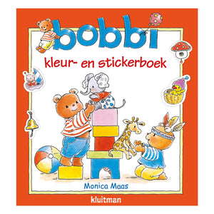 Uitgeverij kluitman bobbi kleur- en stickerboek