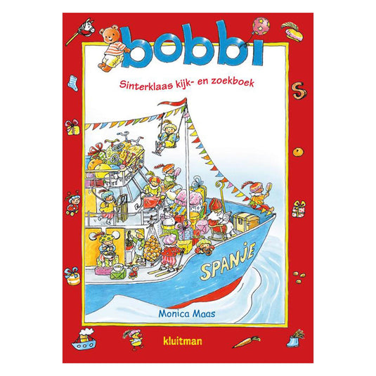 Uitgeverij kluitman bobbi sinterklaas kijk- en zoekboek