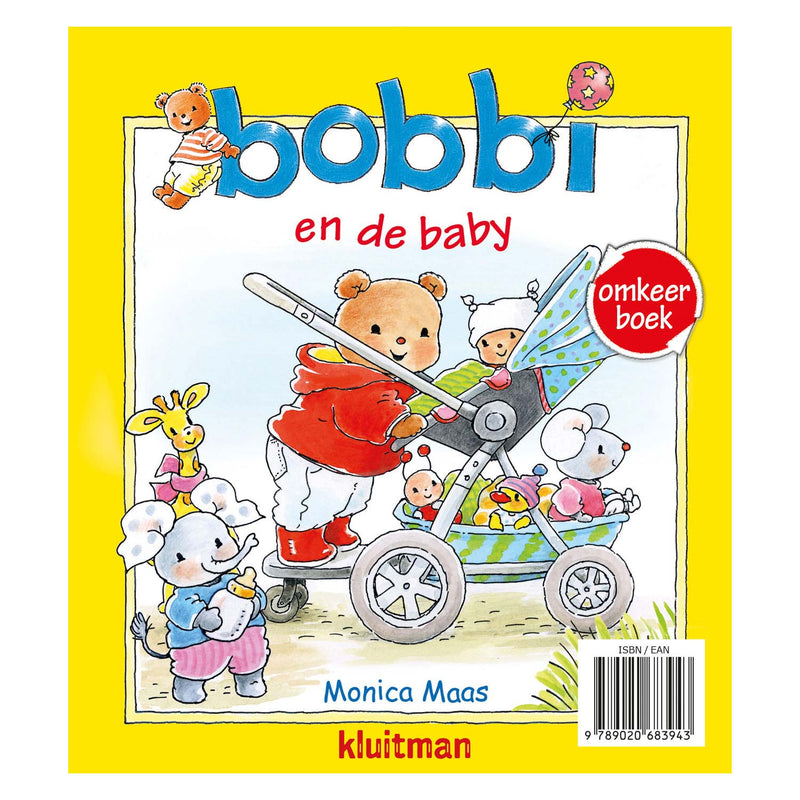 Load image into Gallery viewer, Uitgeverij kluitman bobbi omkeerboek - wordt grote broer en de baby
