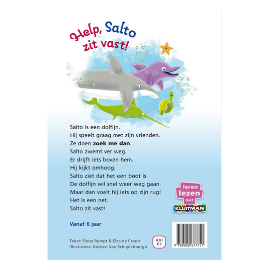 Uitgeverij kluitman help, salto zit vast! - avi-e3