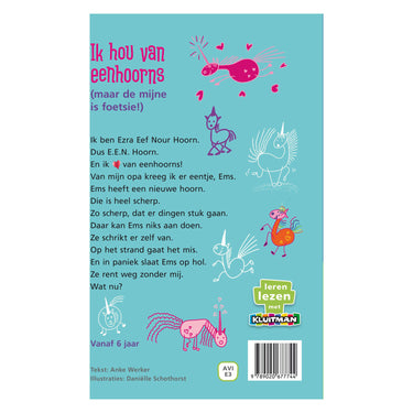 Kluitman ik hou van eenhoorns (maar de mijne is foetsie!) (avi e3)