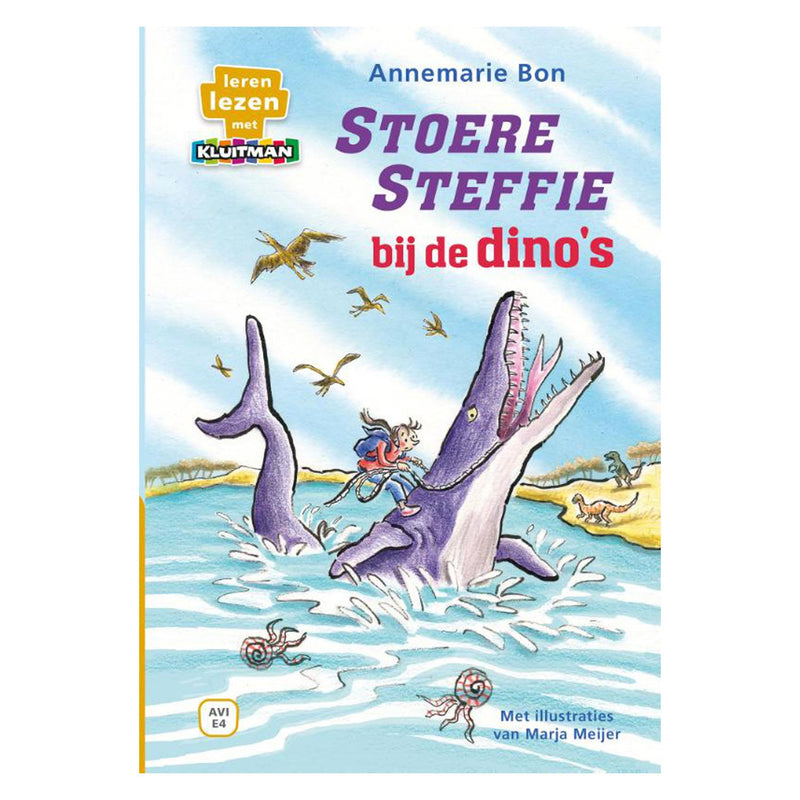 Load image into Gallery viewer, Uitgeverij kluitman stoere steffie bij de dino's - avi-e4
