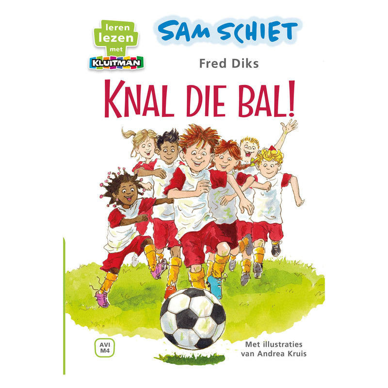 ギャラリービューアに画像をロードする, Uitgeverij kluitman sam schiet - knal die bal! avi-m4
