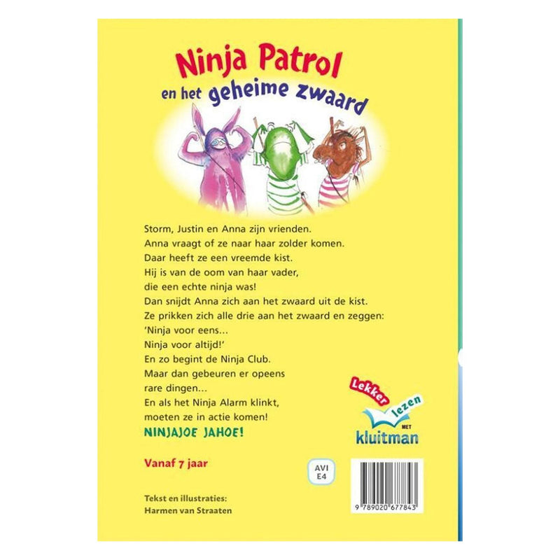 Load image into Gallery viewer, Kluitman ninja patrol en het geheime zwaard avi-e4
