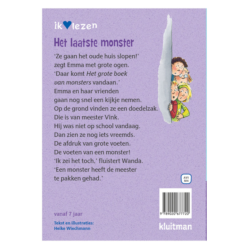 Load image into Gallery viewer, Uitgeverij Kluitman Het laatste monster AVI-M4
