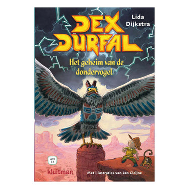 Uitgeverij kluitman dex durfal - het geheim van de dondervogel - avi e4
