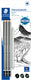 Staedtler houtskoolpotlood mars lumograph charcoal, 4 op blister