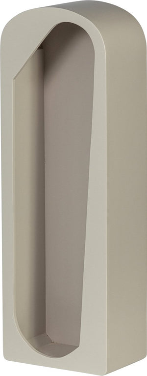 Woood noam wanddeco - hout - dust - 70x24x15