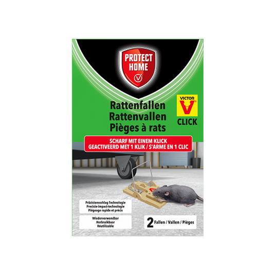 Pro-tect 1066345 - val ratten plastic 2 stuks | 2 stuks