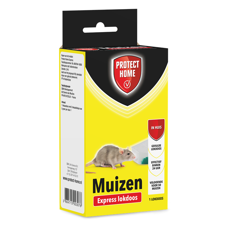 Afbeelding laden in galerijviewer, Pro-tect 1066306 - express muizenmiddel 1 stuk | 2 stuks
